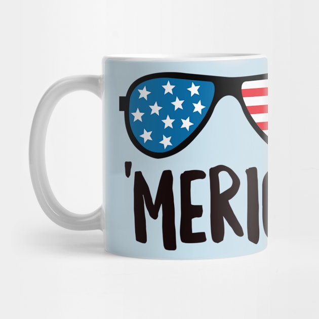 Merica Shades by DetourShirts